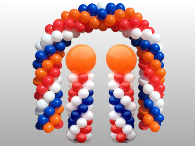 Koninklijke boog en pilaren